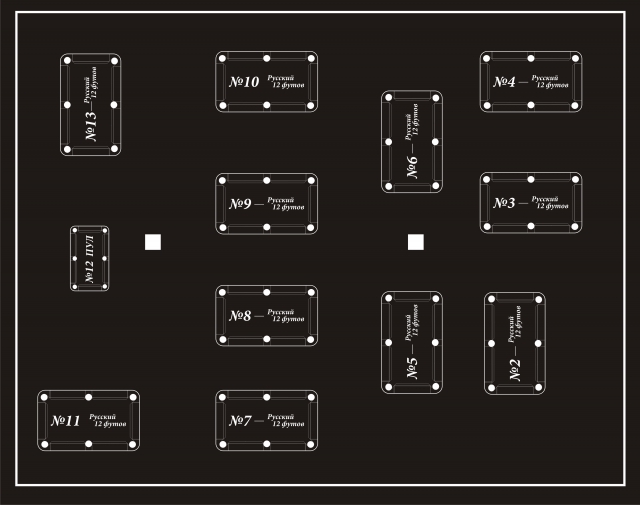 Бильярдный клуб Антей - Зал XL